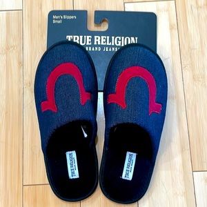 Men's True Religion Slip On Slippers Small 7/8